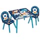image 1 of Kids Wooden Table And 2 Chairs Themed Set | Blue | Space | 3