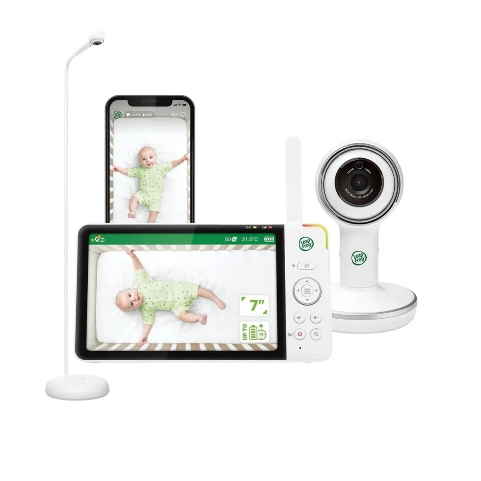 image 1 of LeapFrog LF5817HD 7" Wi-Fi HD Over-the-Cot Baby Monitor