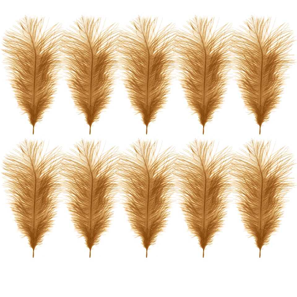 image 1 of Trimming shop 35-40cm Ostrich Feathers Plume - 10pcs