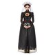 image 2 of Day of the Dead Sacred Heart Bride Deluxe Fancy Dress Costume Ladies Medium - UK 12-14