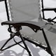 image 4 of Garden Vida Set of 2 Zero Gravity Chairs - Grey