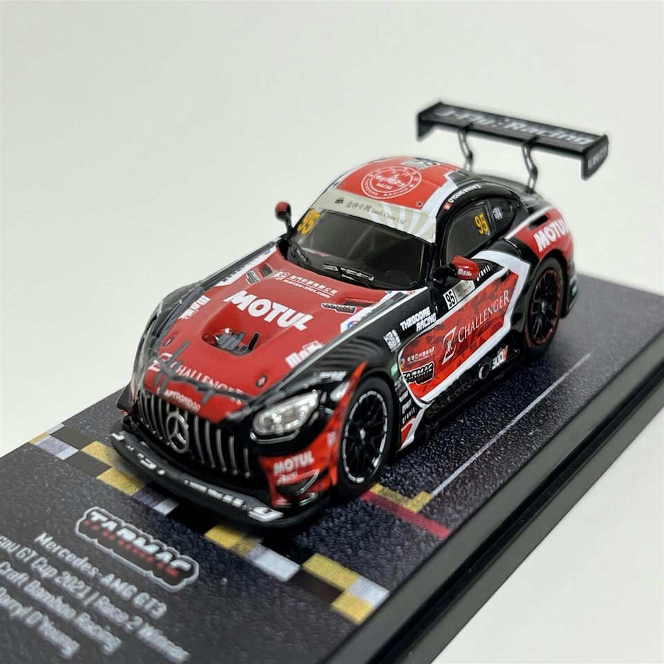 image 1 of Mercedes AMG GT3 Macau GT Cup 2021 Darryl O Young 1:64 Tarmac Works T6406221MGP95B