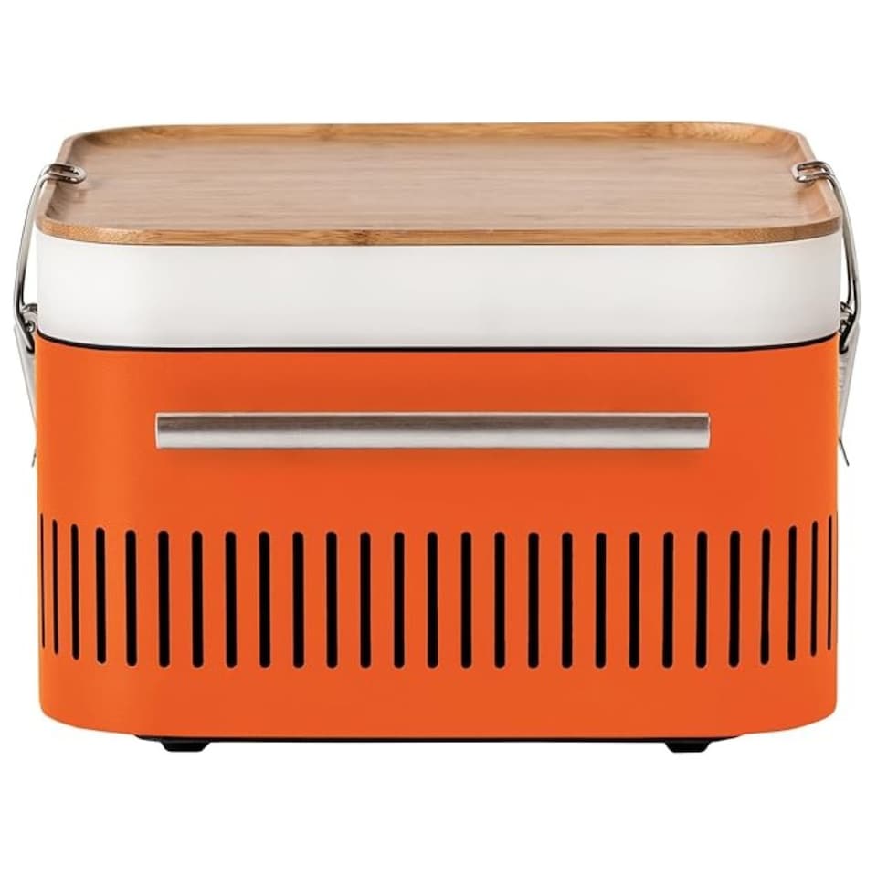 image 1 of Everdure CUBE Portable Charcoal Barbecue | Orange