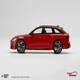 image 3 of Audi RS6 Avant Carbon Black Tango Red 1:18 Scale TSM TS0327