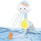 image 1 of Cloud Shower & Sprinkler Baby Bath Toy Set – Foldable Faucet with Shower Head, Fun Water Sprinkler for Toddlers, Safe & Interactive Bath Time Toy