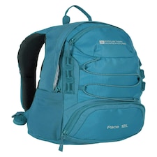 Mountain Warehouse Pace 12L Rucksack Lightweight Hydration Compatible Backpack Blue | Teal