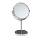 image 1 of Cosmic Tabletop Magnifying Mirror w/ Durable Resistant for Bathroom, Light Grey