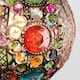 image 1 of ValueLights Bazaar Moroccan Bronze Lamp Shade Acrylic Droplets Bronze