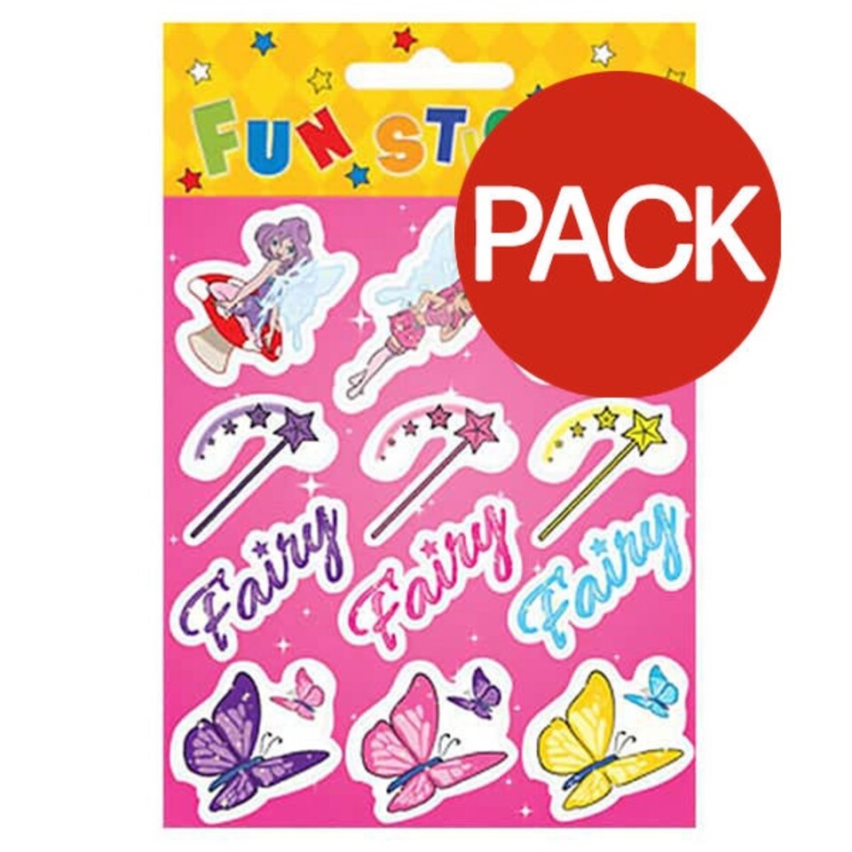 Henbrandt Stickers (Pack of 6) - Multicoloured - One Size