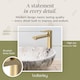image 7 of Balterley Contemporary Tall Mono Basin Mixer Tap | Copper | Brushed Brass | 1