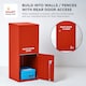image 8 of SMART PARCEL BOX® Large Front & Rear Access | Red | 1