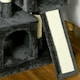 image 9 of PawHut Cat Tree 83cm Indoor Cat Scratching Post Kitten Tower, Black