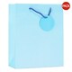 image 1 of Simon Elvin Finishing Touch Single Colour Large Gift Bag (Pack Of 6) - Pale Blue - One Size