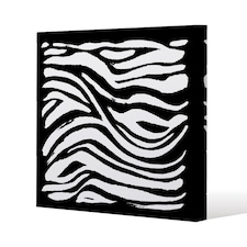 Zebra Print (Canvas Print) / 114 x 114 x 4cm | Multi