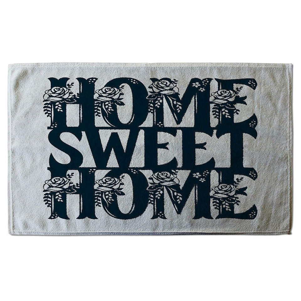 image 1 of Home Sweet Home Type (Bath Towel)