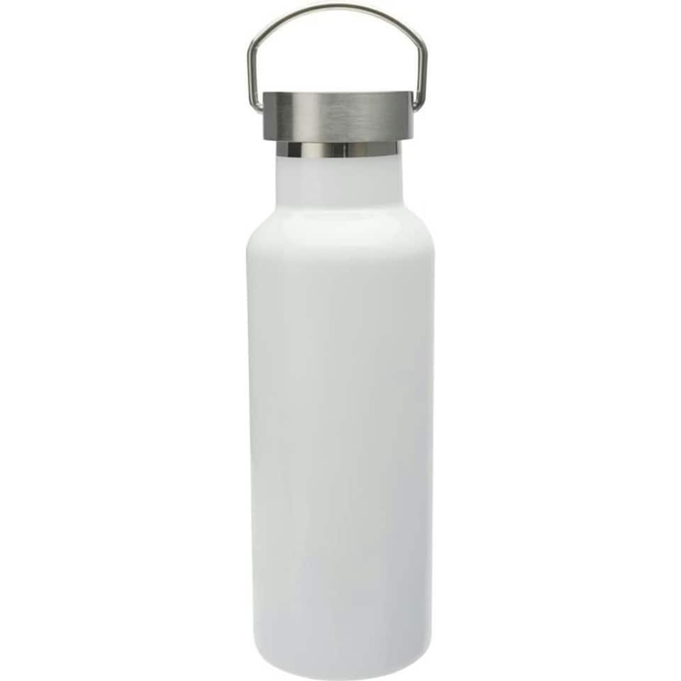 image 1 of Thor Recycled Stainless Steel 500ml Water Bottle - White - One Size