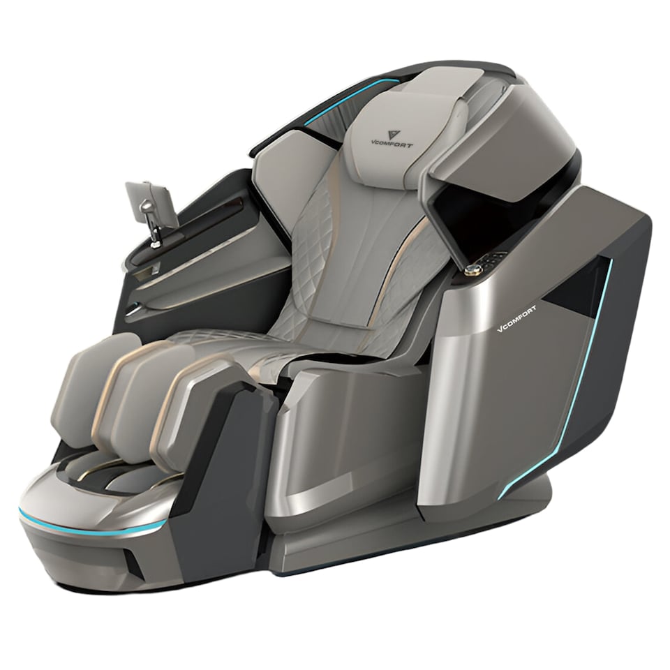 image 1 of RoyalGlide Duo Pro Max AI Massage Chair (RK9500), Grey