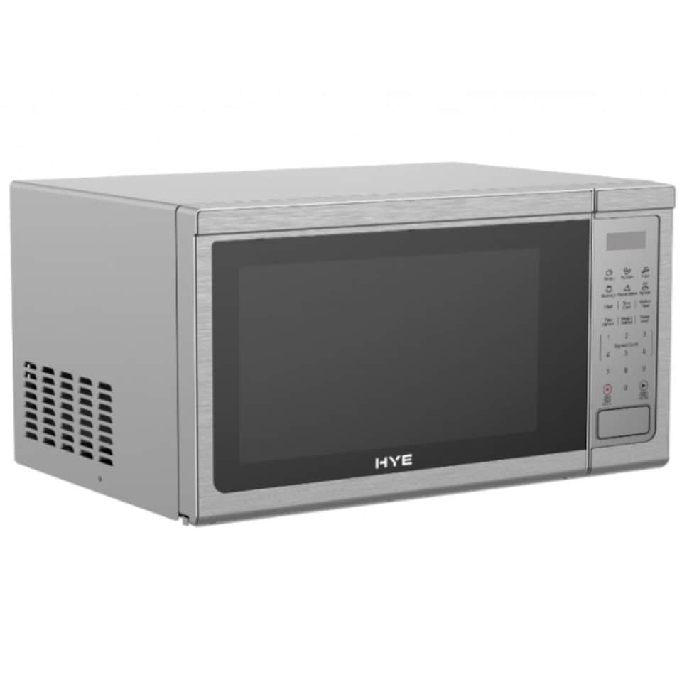 image 1 of HYE 30L 1000W Freestanding Digital Microwave Oven - Silver - SA01DM3010S13