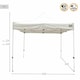 image 4 of Gazebo Colorbaby Foldable Adjustable height Steel 300 x 300 x 220 cm