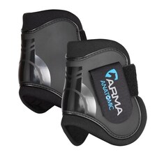 Shires Arma Fetlock Boots Black | Size: Cob/Full
Colour: Black/Black