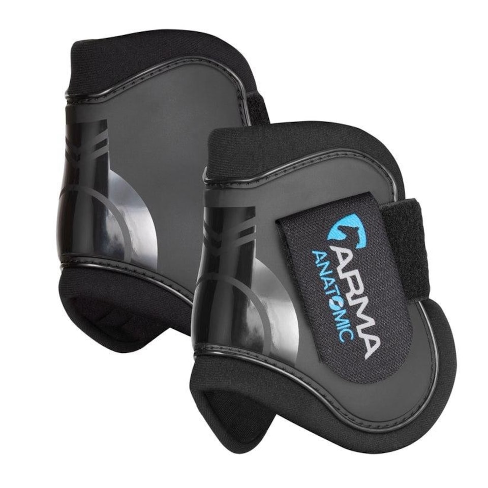 Shires Arma Fetlock Boots Black | Size: Cob/Full
Colour: Black/Black