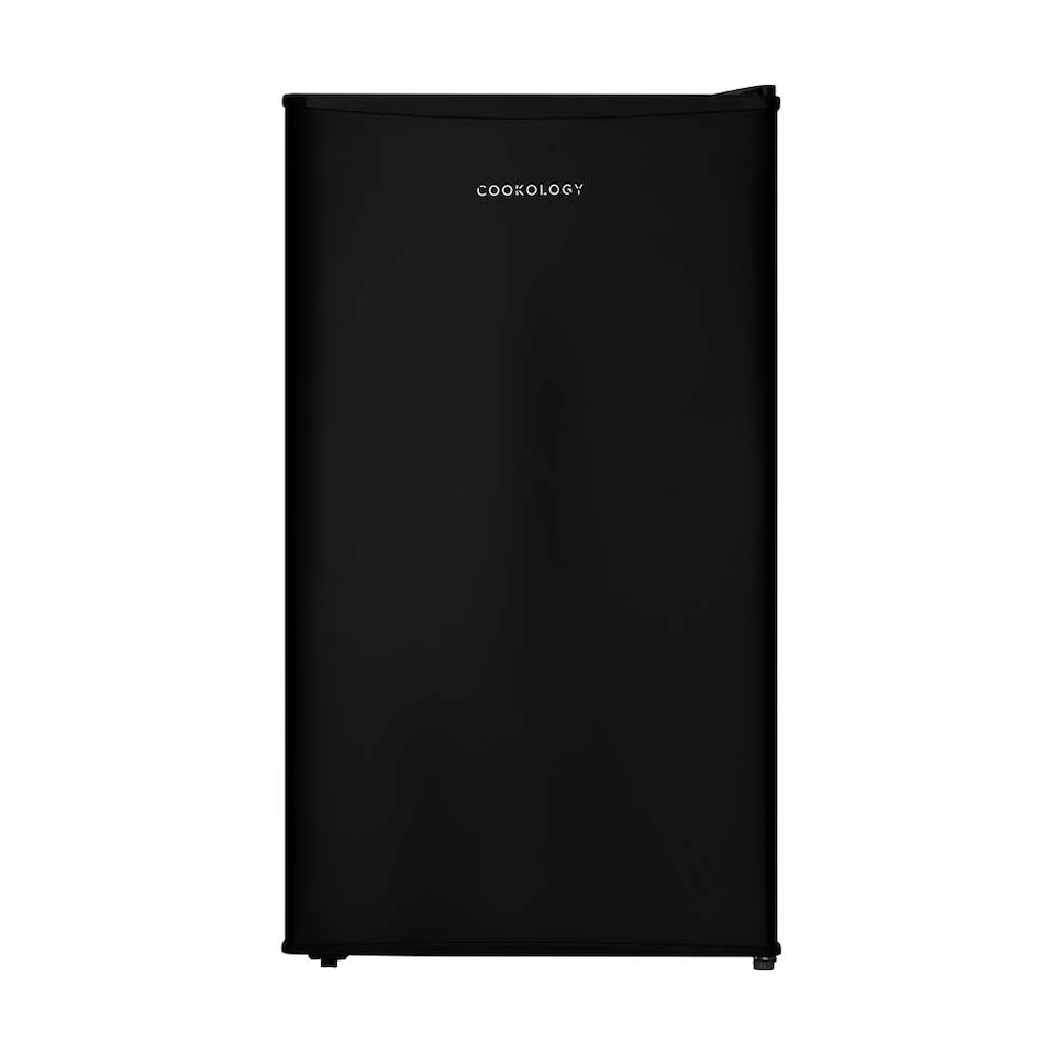 image 1 of Cookology UCIB80 Under Counter Freestanding Fridge in Black - 80 Litre Capacity - Adjustable Temperature Control & Legs - Reversible Door and Ice Box
