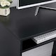 image 6 of Computer Desk PC Laptop Table Home Office Study Workstation Brown