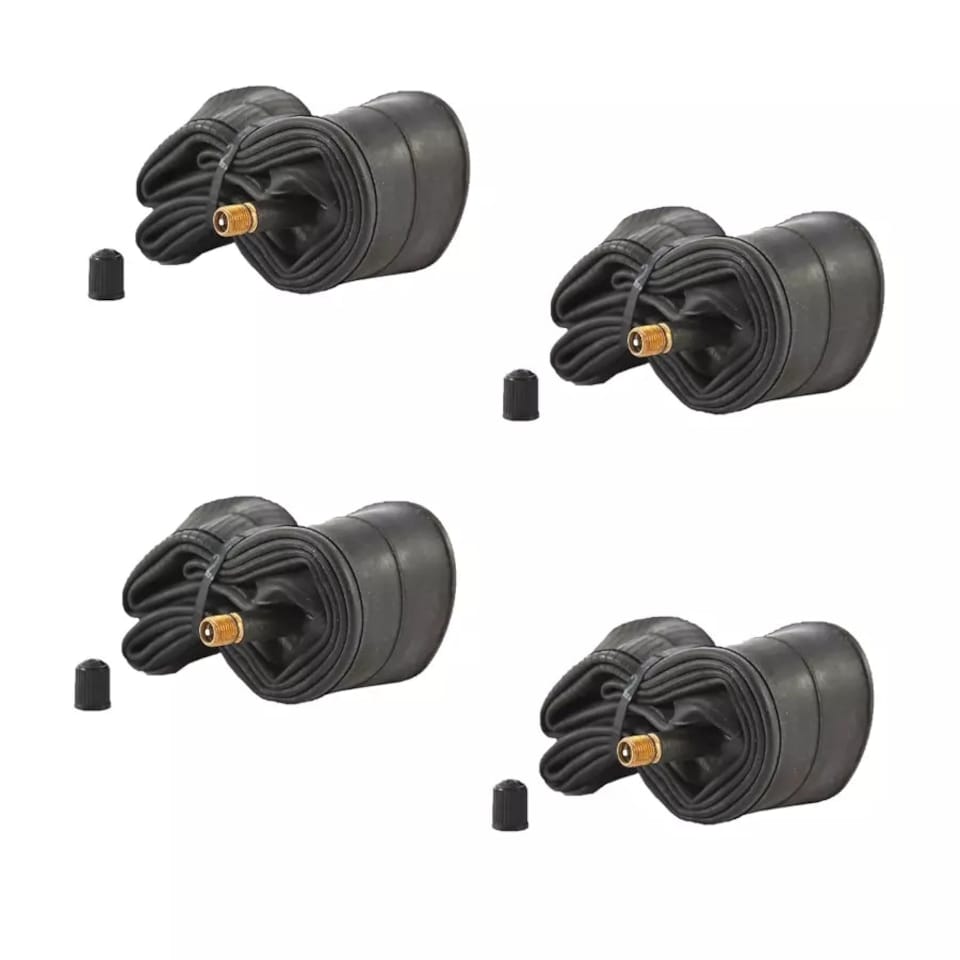image 1 of Aero Sport Set x 4 Butyl 16" x 1.75/2.125 Bike/E-Bike Inner Tube Schrader Valve
