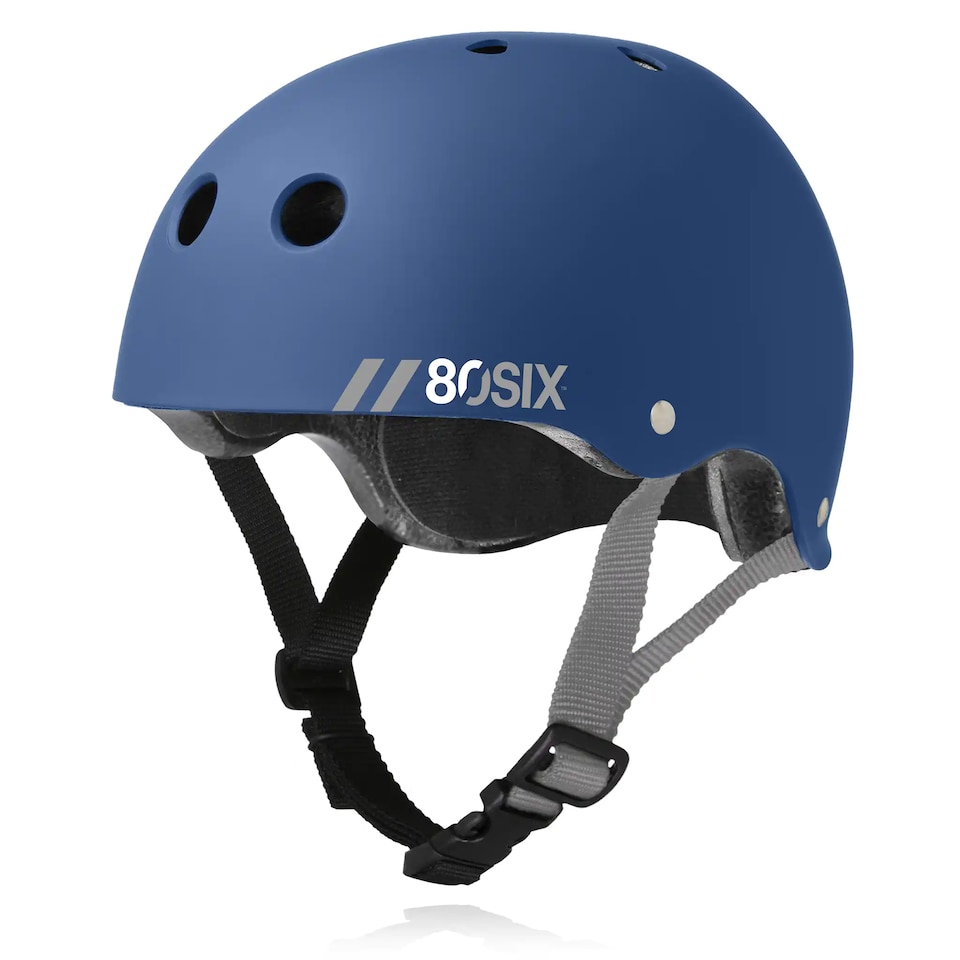 image 1 of Kids Multi Sport Helmet Navy 14+