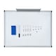 image 4 of Living and Home Magnetic Dry Erase Whiteboard, Wall Mounted, with Pen Tray for Office & Home | White