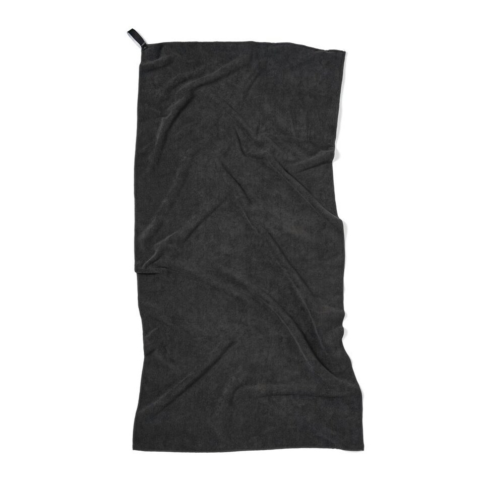 image 1 of Vinga Active Dry RPET Towel - Black - 140cm x 70cm | Black