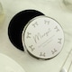 image 3 of Personalised Bow Round Trinket Box