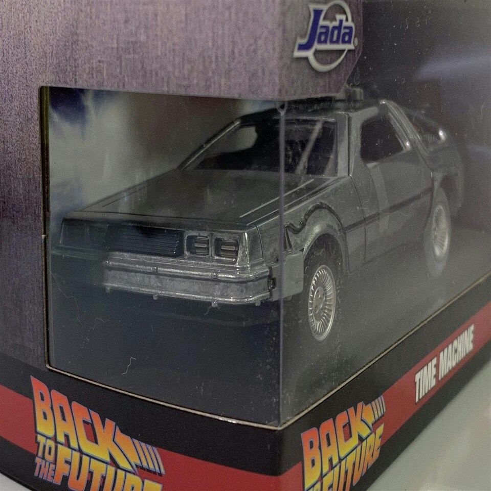 image 1 of Back to the Future Delorean 13cm Jada 32185 Boxed