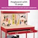 image 3 of Red Workbench Heavy-Duty Steel Pegboard Drawer Red