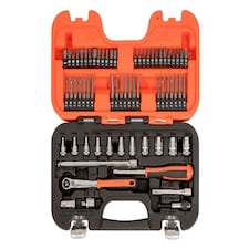 SL65 1/4in Drive Slim Socket Set, 65 Piece - BAHSL65