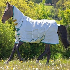 Shires Tempest Plus Sweet-Itch Combo Rug White | Size: 6ft 6
Colour: White