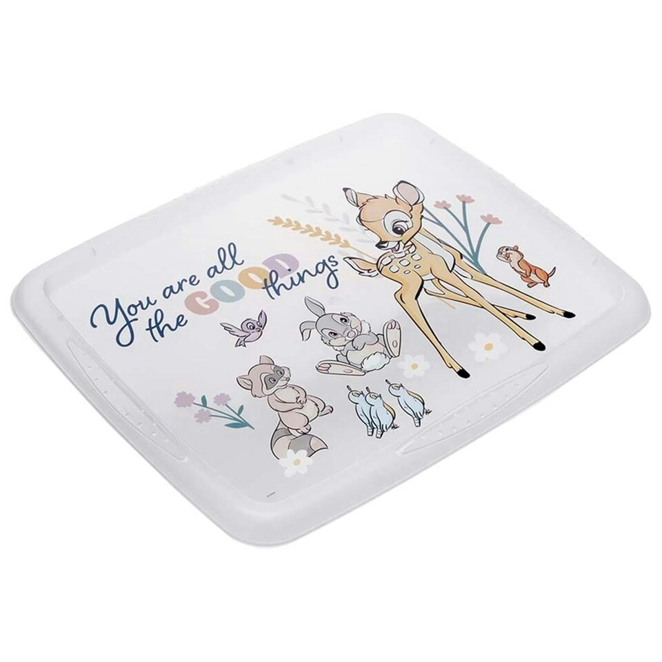 image 1 of Keeeper Bambi Turn Around Stackable Box with Lid 30 Litre Transparent