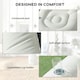image 4 of Outsunny Inflatable Chair and Footstool for Gaming, Reading, Watching, Grey