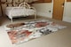 image 3 of Watercolour Flower Print Rug | Multi