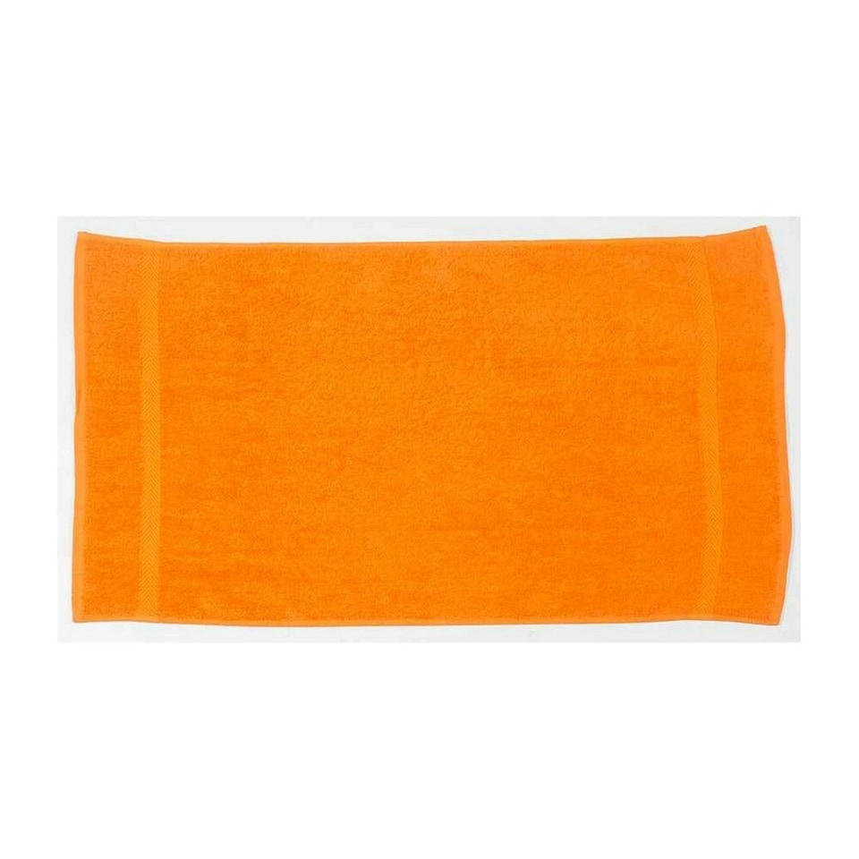 Towel City Luxury Hand Towel - Orange - One Size