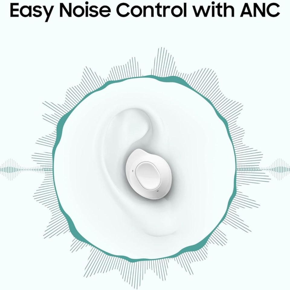 image 1 of Samsung Galaxy Buds FE Wireless Earbuds White
