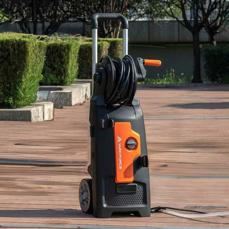 image 1 of Yard Force EW U15E 2200W High Pressure Washer with 165Bar Max Pressure and 450L/h Flow Rate