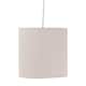 image 2 of Set of 2 Natural Linen 15.5cm Table Lamp Shades | Brown | Small | 2