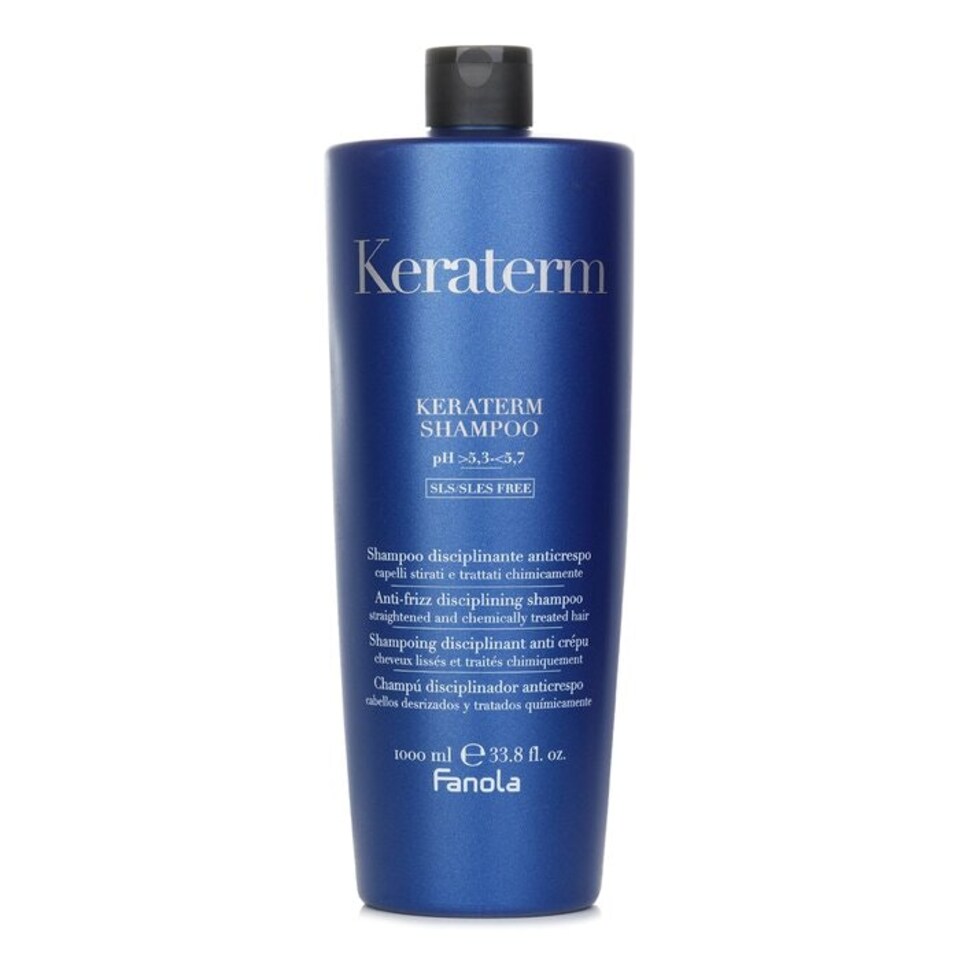 image 1 of Fanola Keraterm Hair Ritual Anti-Frizz Disciplining Shampoo 1000 ml