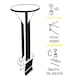 image 3 of Loft Storage Stilts - Box of 64 (7.24m² Space)