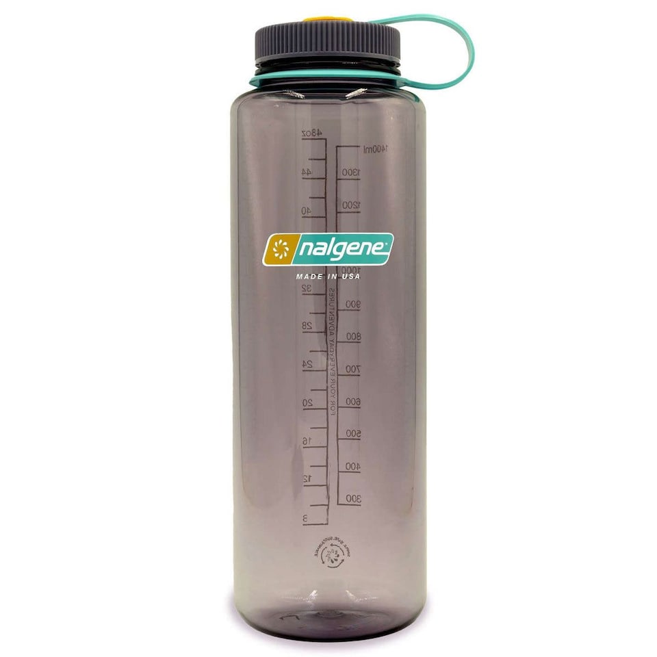 image 1 of Nalgene Wide Mouth 1.5L Silo Tritan Sustain Water Bottle - Aubergine
