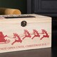 image 5 of 30cm Wooden Christmas Eve Gift Box with Personalisable Name Plate