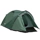 image 1 of Outsunny Compact Camping Tent w/ Vestibule & Mesh Vents for Hiking Green