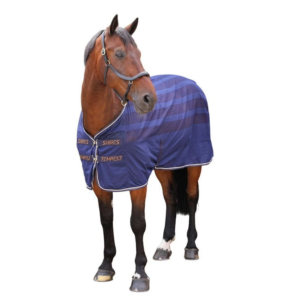 Tempest Original Scrim Horse Cooler Rug - Ink - 81in
