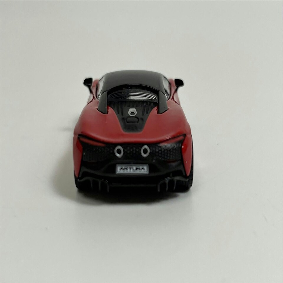 image 1 of McLaren Artura Vermillion Red RHD 1:64 Scale Mini GT MGT00532R